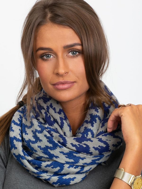 Dark blue houndstooth sling