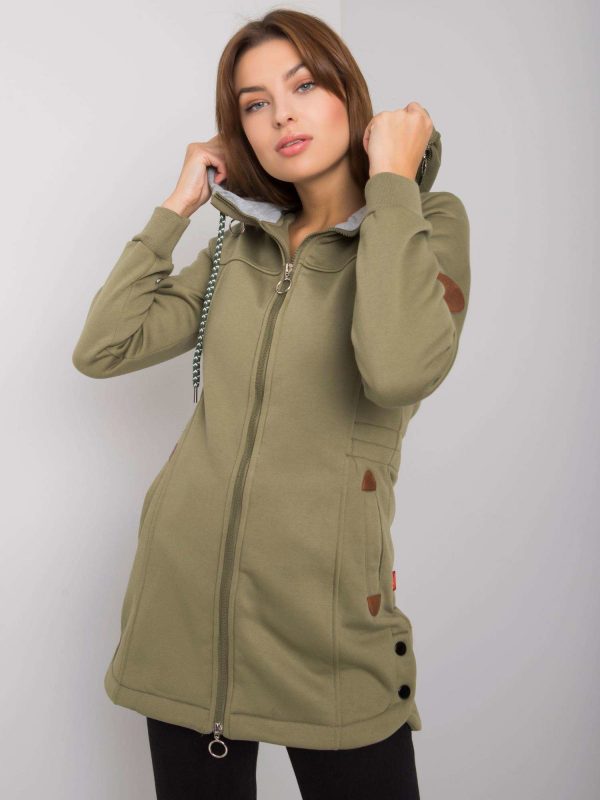 Khaki sweatshirt Emmalyn