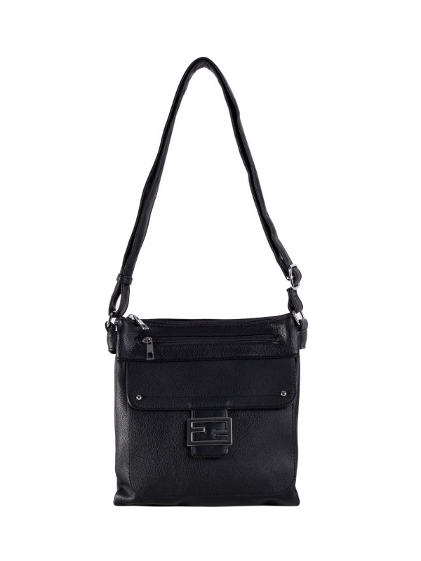 Black Long Strap Shoulder Bag