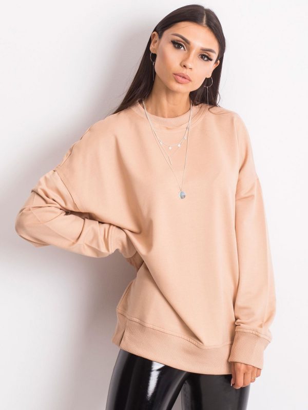 Beige Sweatshirt Wild