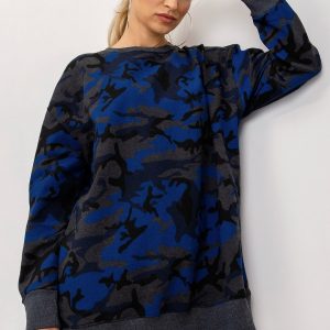 BSL Graphite Blue Camo Sweatshirt