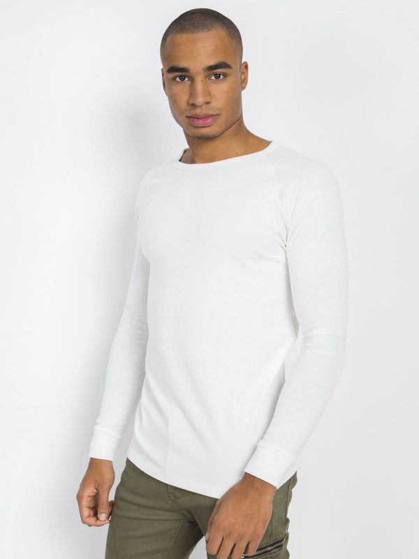 White Men's Thermal Blouse