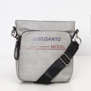 Grey Messenger Bag