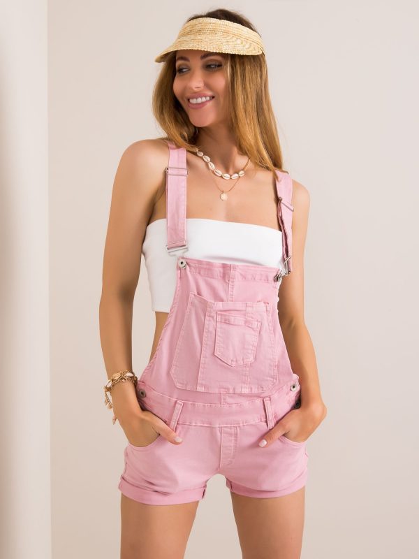 Light pink dungarees Meg