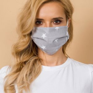 Gray reuse cotton mask