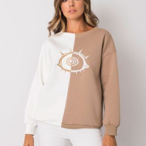 Dark Beige Hoodie Myah