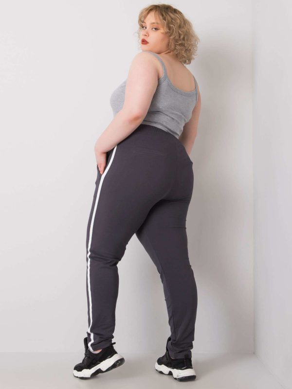 Kairi Plus Size Women's Graphite Sweatpants