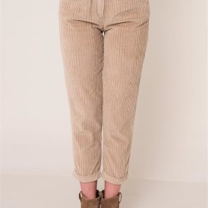 Beige corduroy trousers BSL