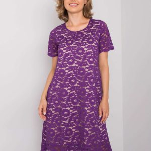 Purple Lulu Lace Dress