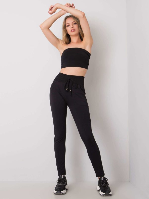 Black Mavia sweatpants