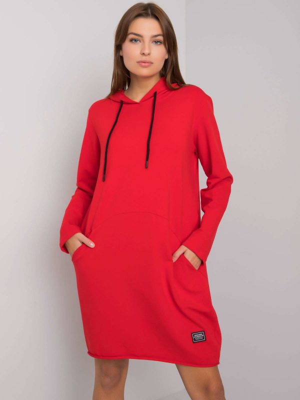 Red Aldila Hooded Dress