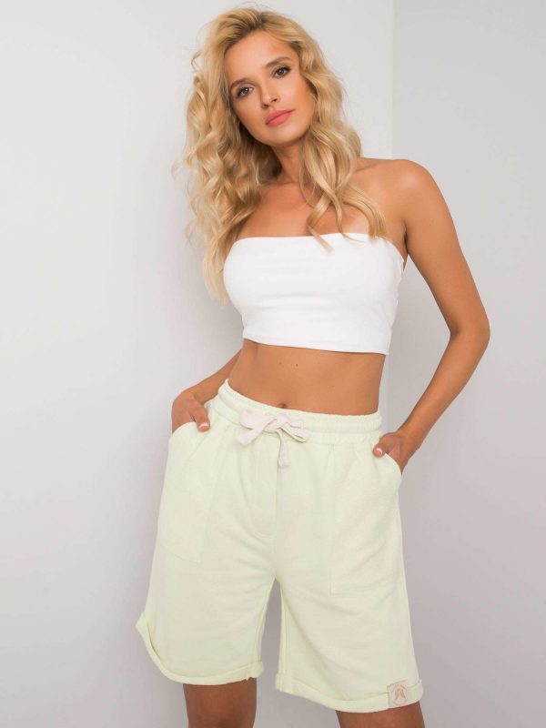 Light green sweatpants with Maileen pockets