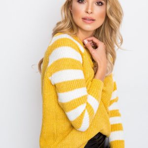 Yellow Independent sweater