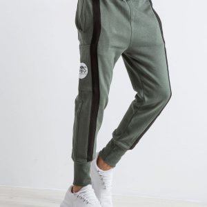 Khaki men's sweatpants Skeleton