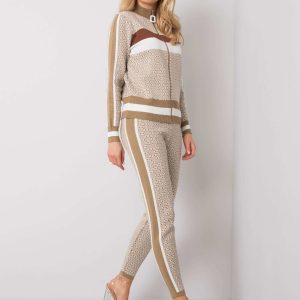 Beige and white women's set Marleigh