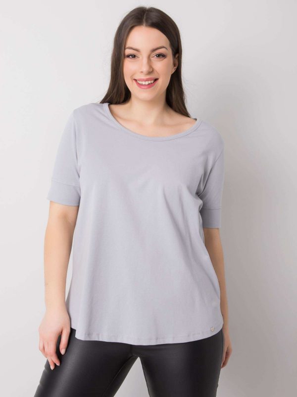 Luminous Plus Size Cotton T-Shirt Missy