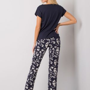 Navy Blue Women's Pyjamas with Pants