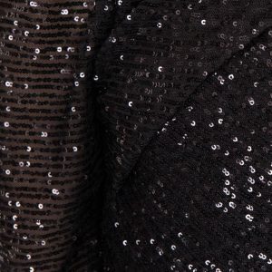 Black Sequin Blouse BSL