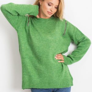 RUE PARIS Green Sweater Sound