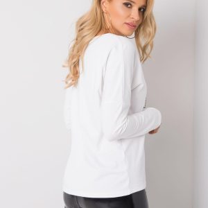 Parker White Blouse