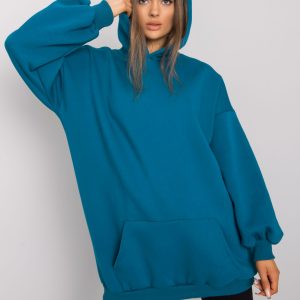 Roselle sea long kangaroo sweatshirt