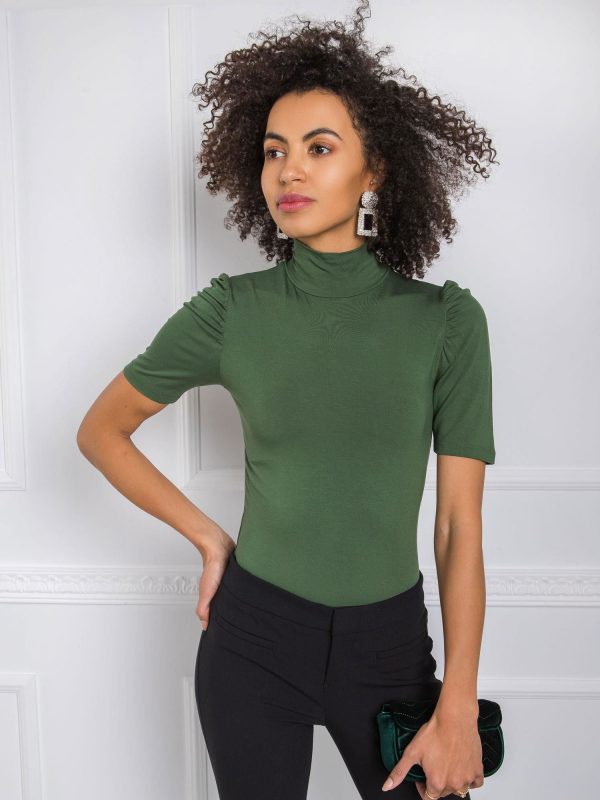 Nadine RUE PARIS green blouse