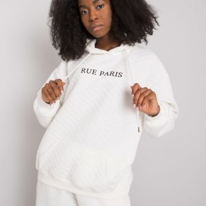 Ecru quilting sweatshirt Hanna RUE PARIS