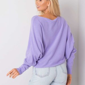 Lilac oversized sweater Preston SUBLEVEL