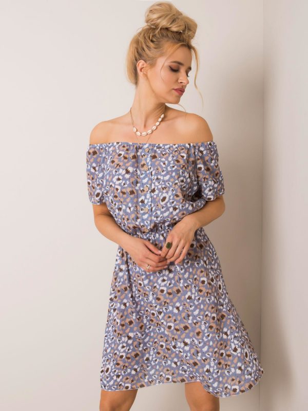 Blue Barcelona dress SUBLEVEL