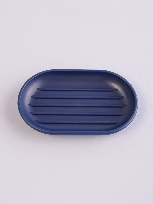 Navy Blue Toiletware Set