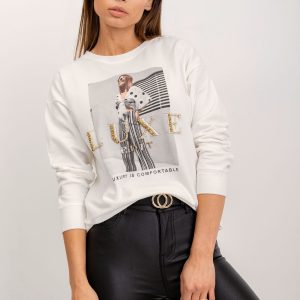 Ecru sweatshirt Tiffy