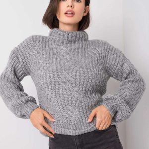 Grey sweater Valerie RUE PARIS