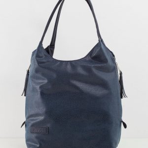 Dark Blue Women's Eco Leather Bag