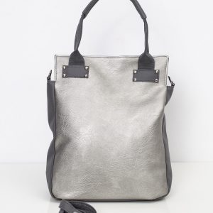 Grey Silver Women's Bag