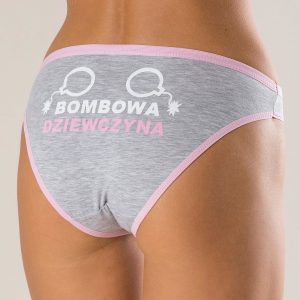 Women's panties with print 3-pack