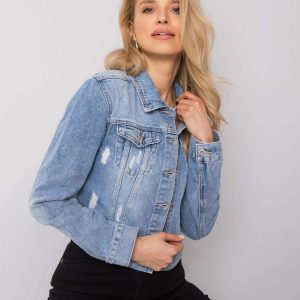 Blue women's jeans jacket Juliana