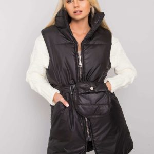 Black down vest Adeline