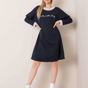 Navy blue dress Abril