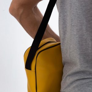 Yellow Mens Messenger Bag