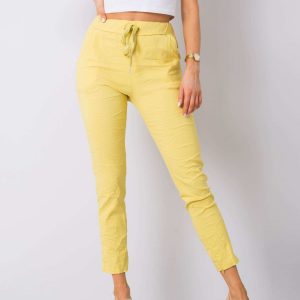 Yellow pants from Marisa fabric