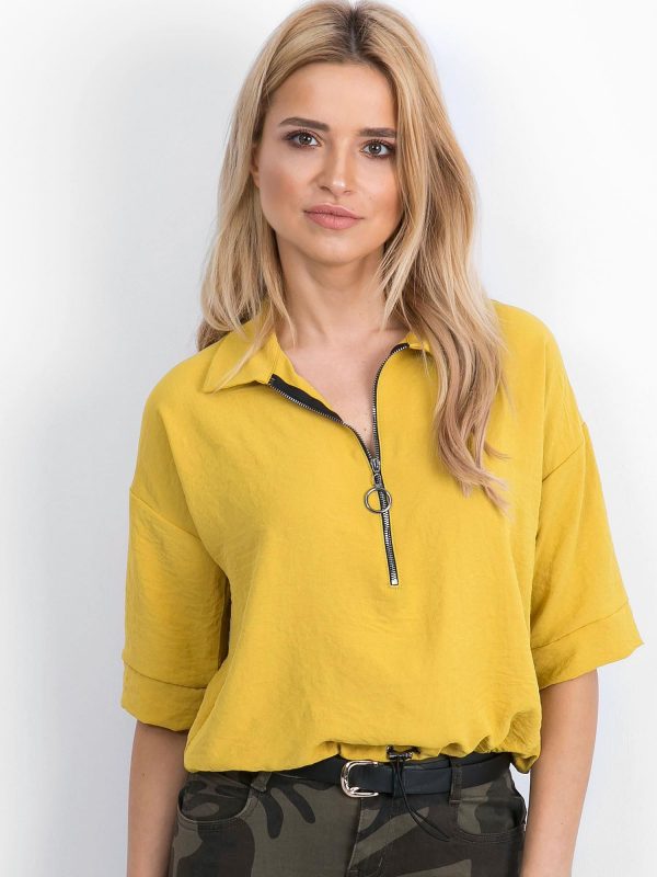 Dark Yellow Hokum Blouse