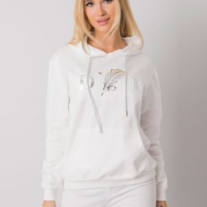 Ecru kangaroo hoodie Sheridan