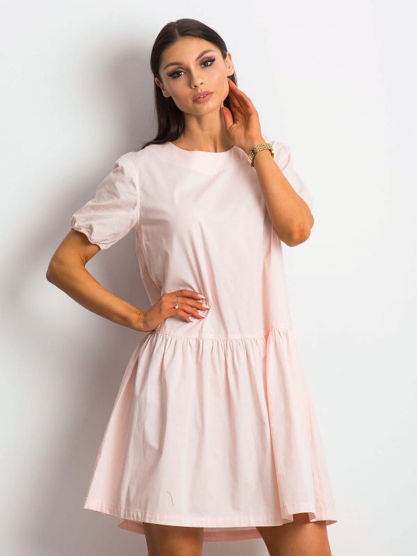 Light pink style-conscious dress