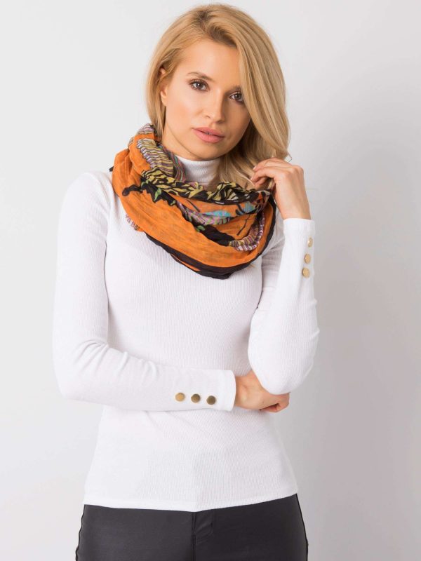 Orange patterned sling