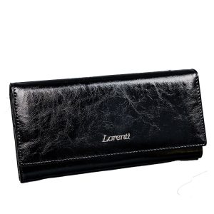 Women's Black Leather Wallet