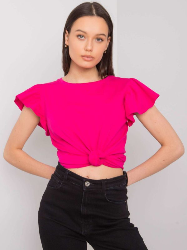 Fuchsia blouse Shaniece