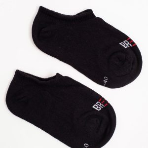 Black foot socks