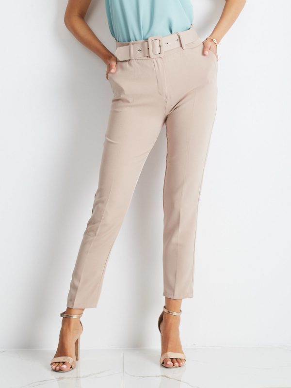 Beige Invitation Trousers