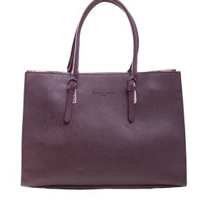 Women's Burgundy Bag with Handles