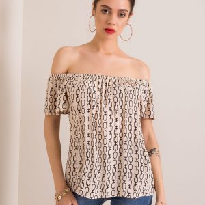 Beige Blouse Chain